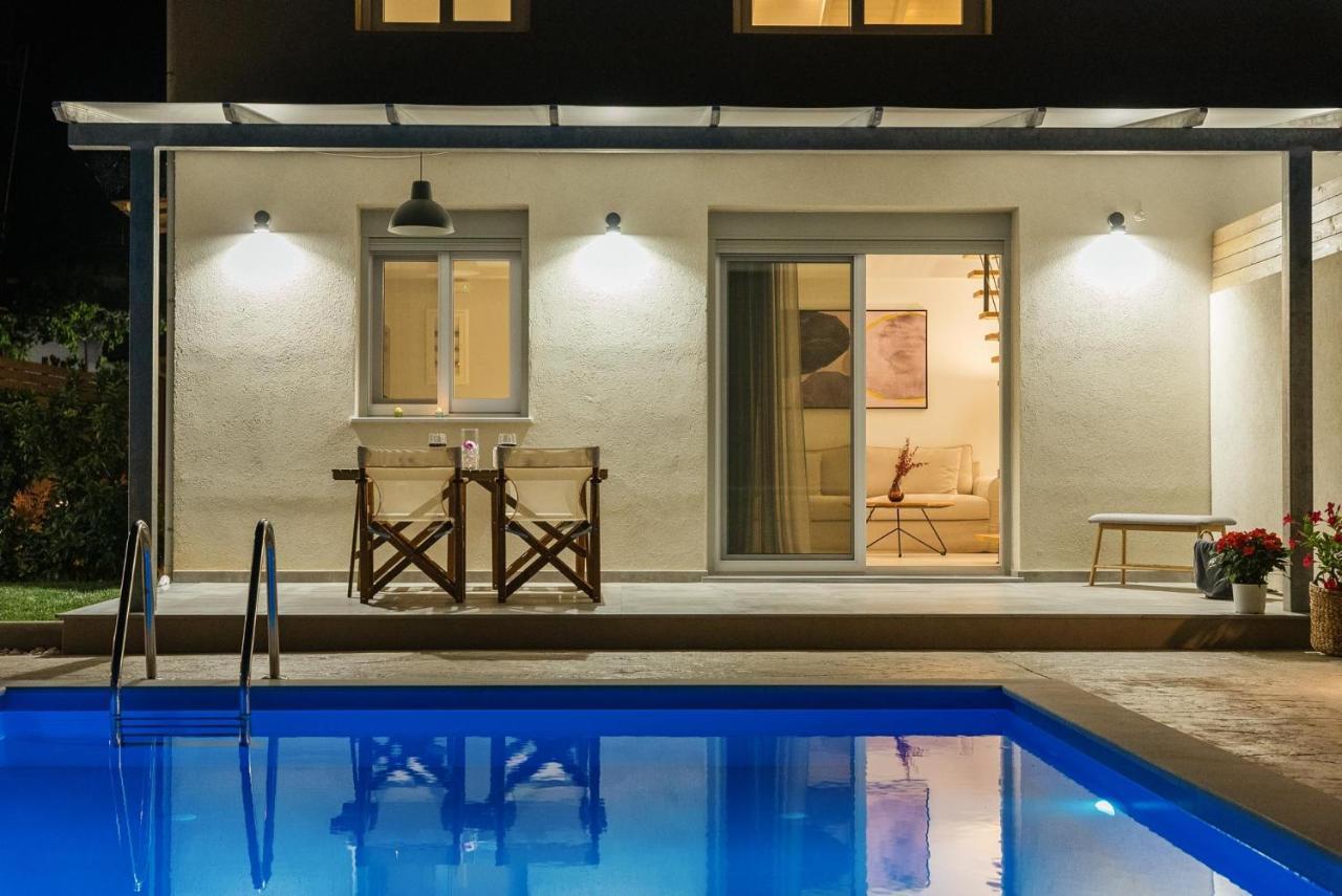Grappolo Lefkada Villas - Villa Vertzami Just 2 Km From Lefkada Town Apolpaina Екстериор снимка