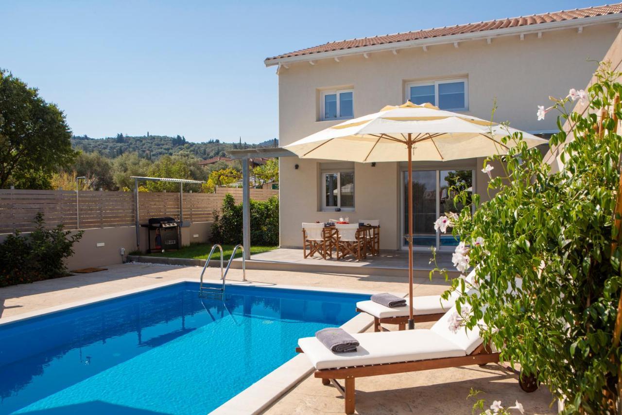 Grappolo Lefkada Villas - Villa Vertzami Just 2 Km From Lefkada Town Apolpaina Екстериор снимка