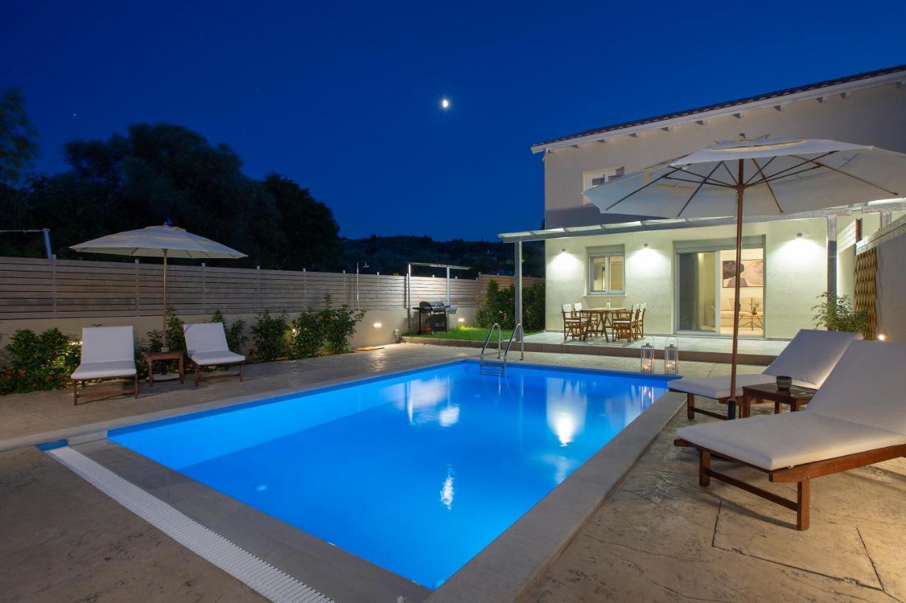 Grappolo Lefkada Villas - Villa Vertzami Just 2 Km From Lefkada Town Apolpaina Екстериор снимка
